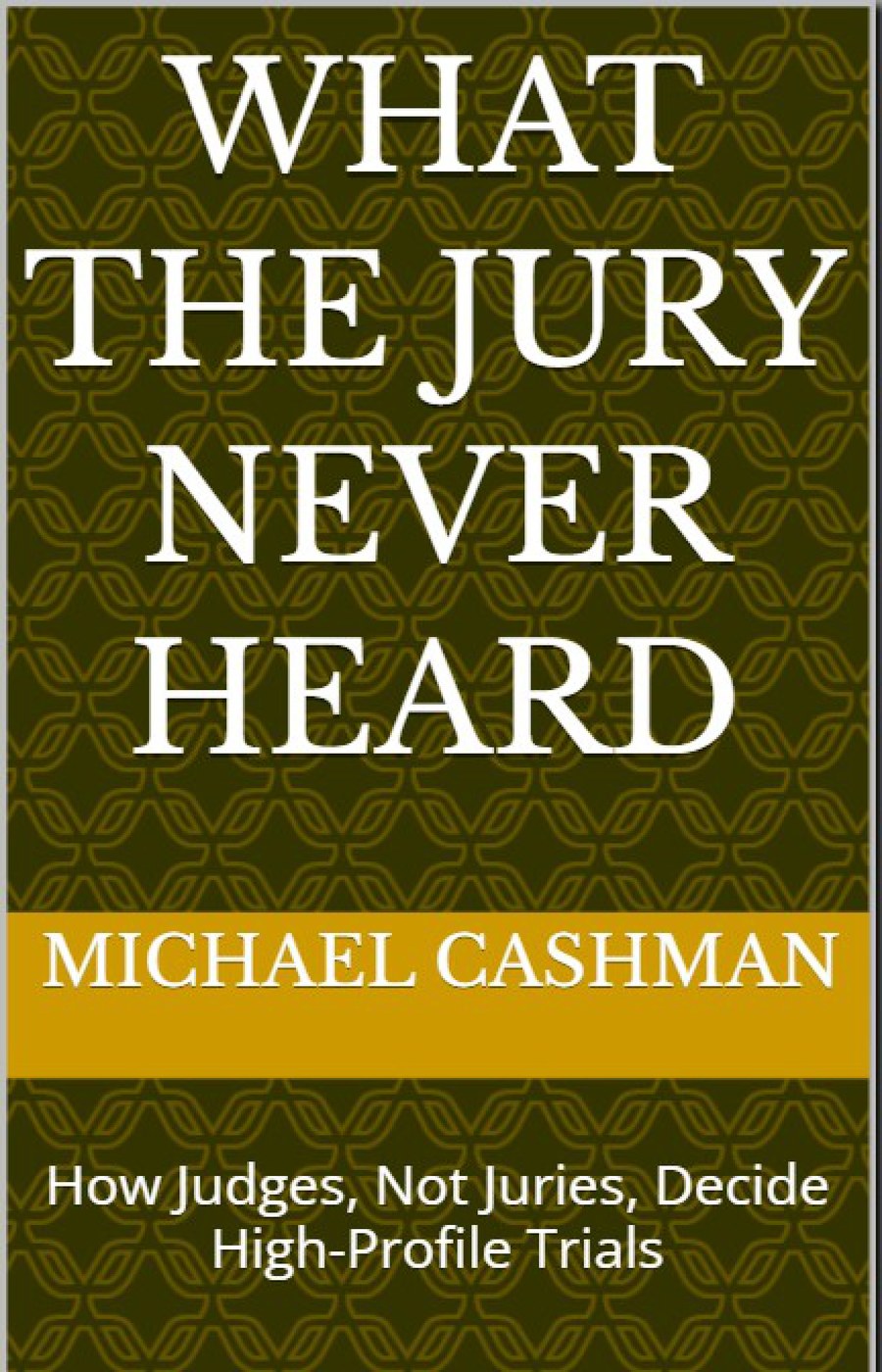 What the Jury Never Heard — book cover