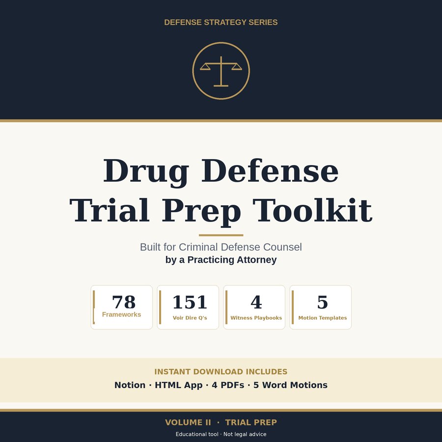 Drug Defense Master Kit